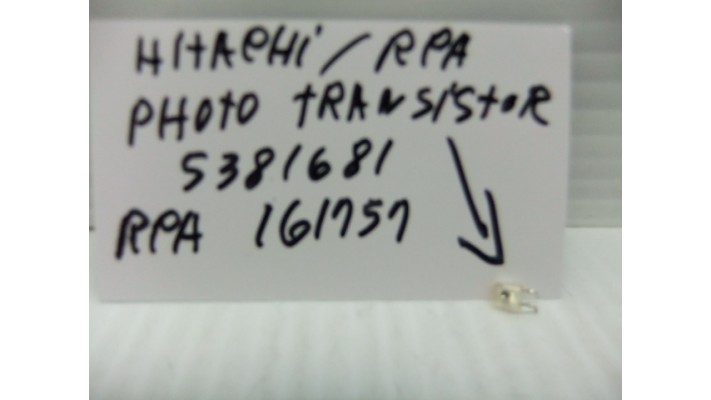 Hitachi  5381681 photo transistor 